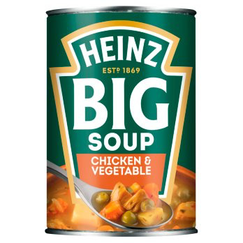 [80783] Heinz Big Soup Chicken & Vegetable 400g