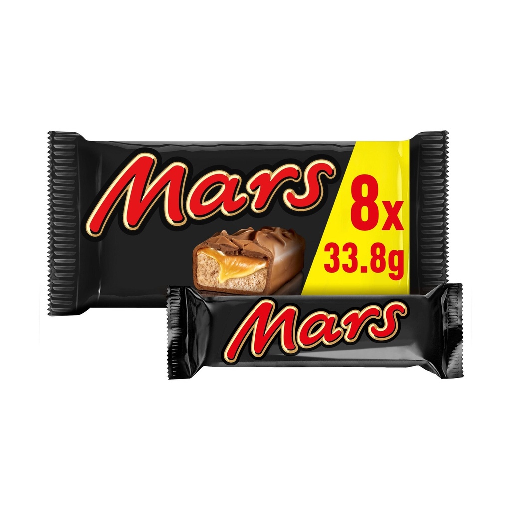 [182600] Mars Snack Size Bars Multipack 8x33.8g