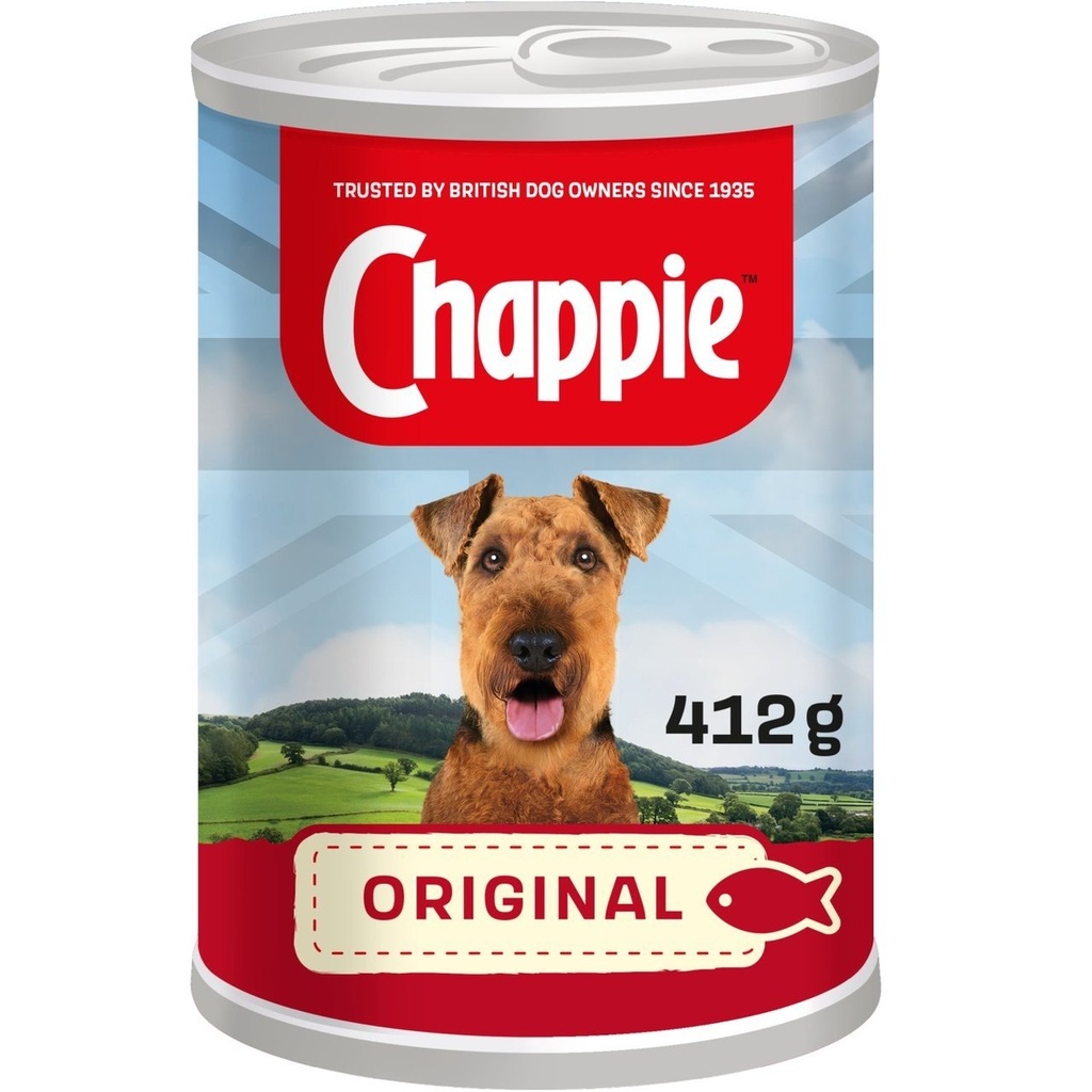 [581679] Chappie Dog Tin Original 412g