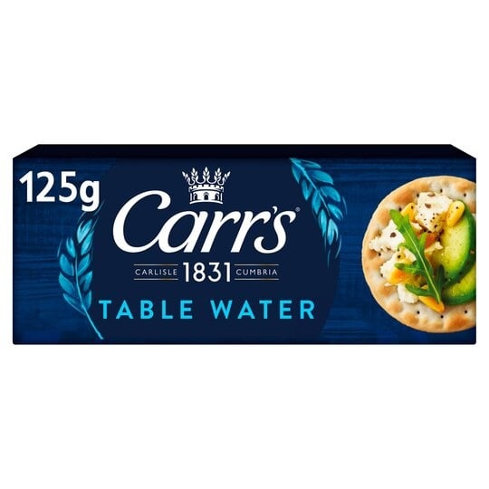 [01CARC02] Carrs Table Water 125g