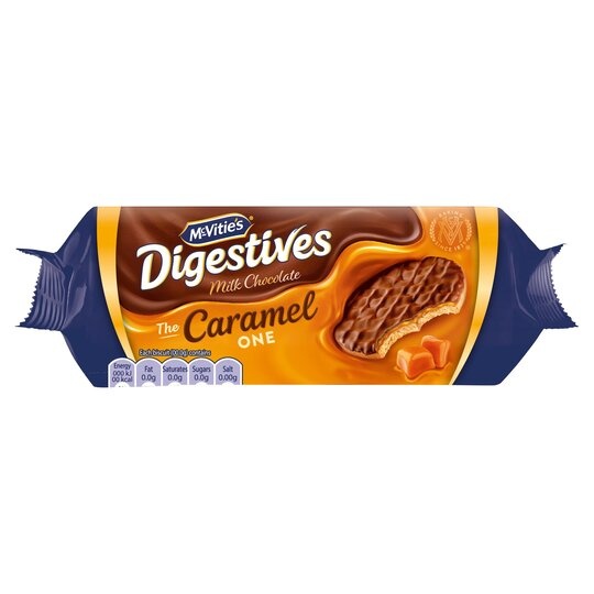 [182323] McVities Caramel Digestives 250g