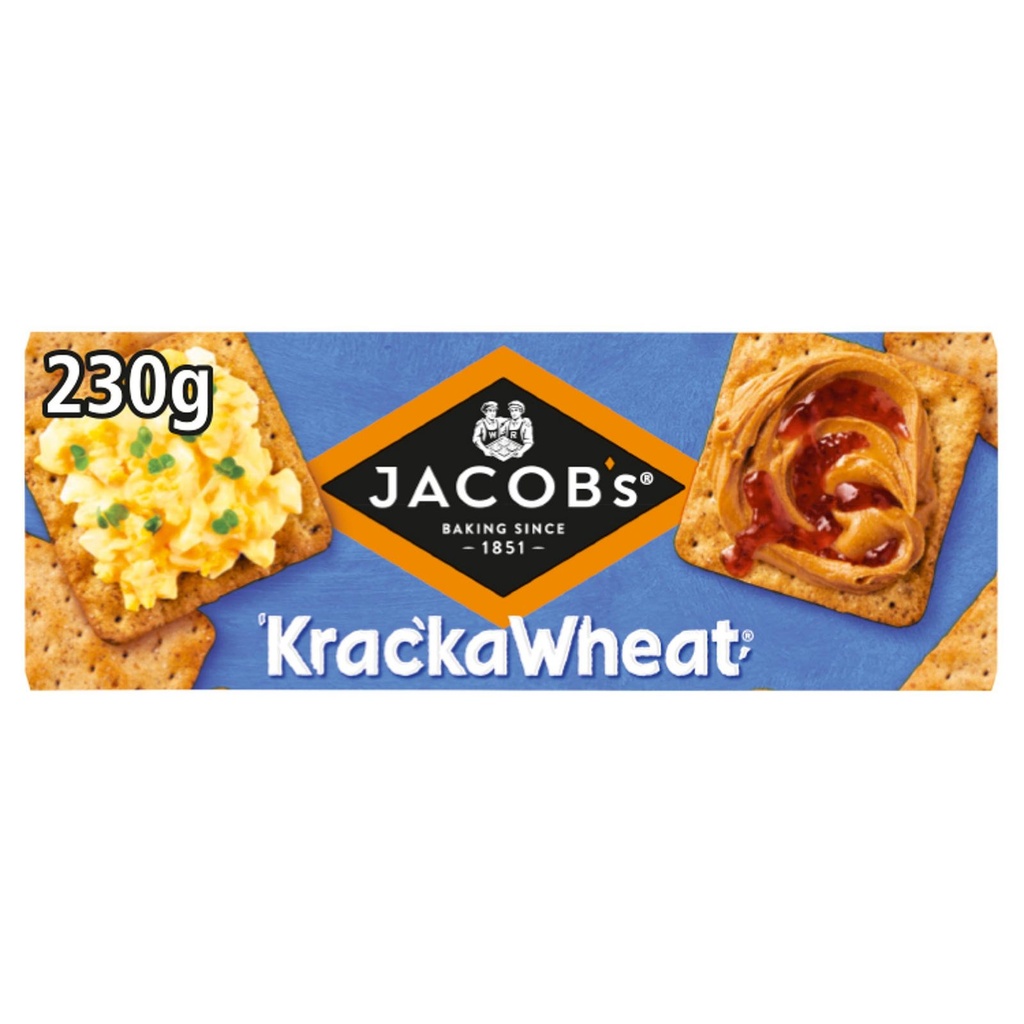[91547] Jacobs Krackawheat Crackers 230g