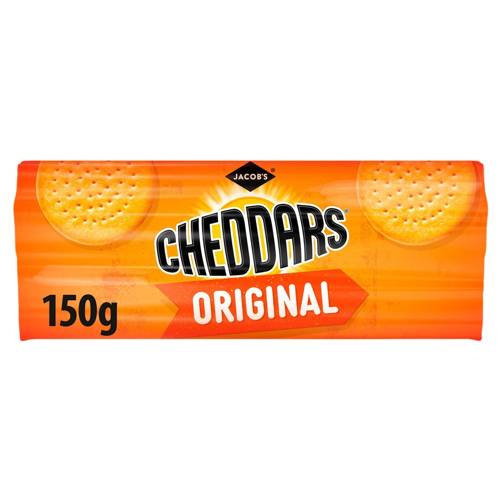 [183927] Jacobs Baked Cheddars Cheese Biscuits 150g