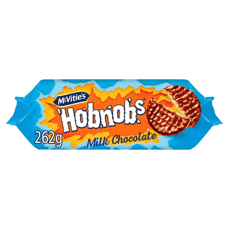 [178781] McVities Hobnobs Milk Chocolate 262g