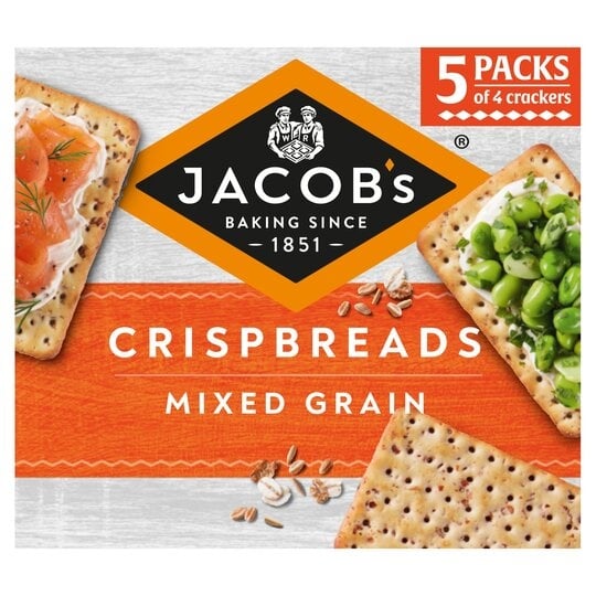[101311] Jacobs Crispbreads Mixed Grain 5pk