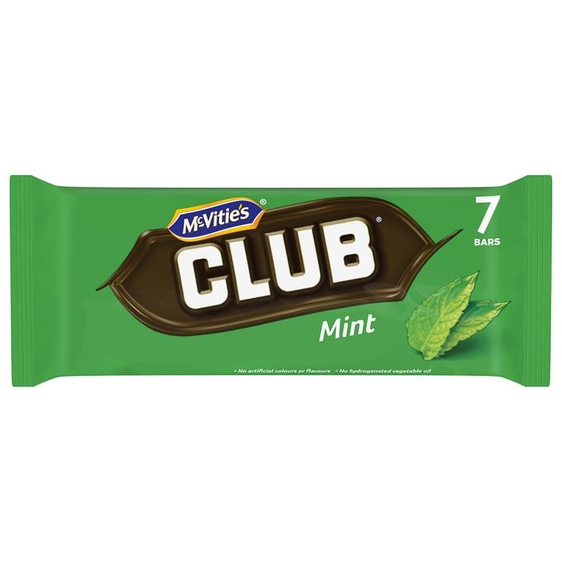 McVities Club Mint 7pk
