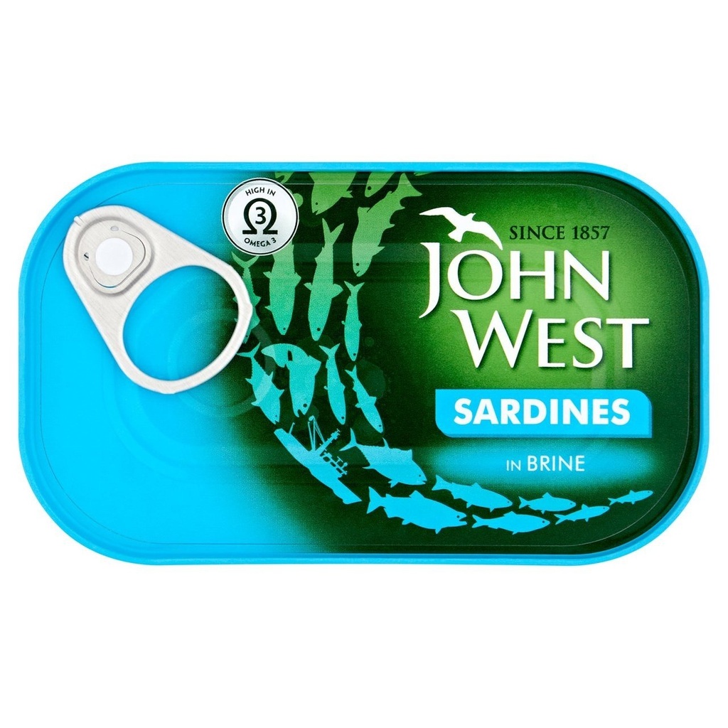 [6570] John West Sardines in Brine 120g