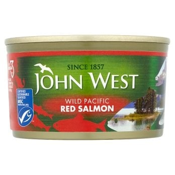 [117653] John West Wild Pacific Red Salmon 213g