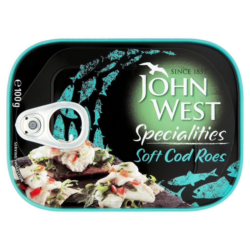 [100917684] John West Soft Cod Roe 100g